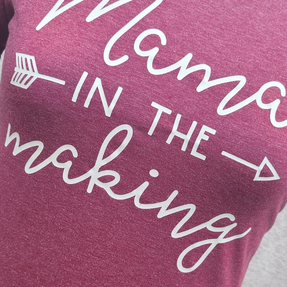 Maternity Tee, Mama In The Making Size Med